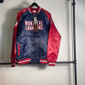 Men's Mitchell & Ness Montreal Canadiens lightweight Jacket various sizes